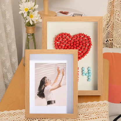 3D Stereo Photo Frame Detachable Hollow 2-9 Handmade DIY Picture Frame Specimen Table Storage Display Picture Frame Wholesale Aeona