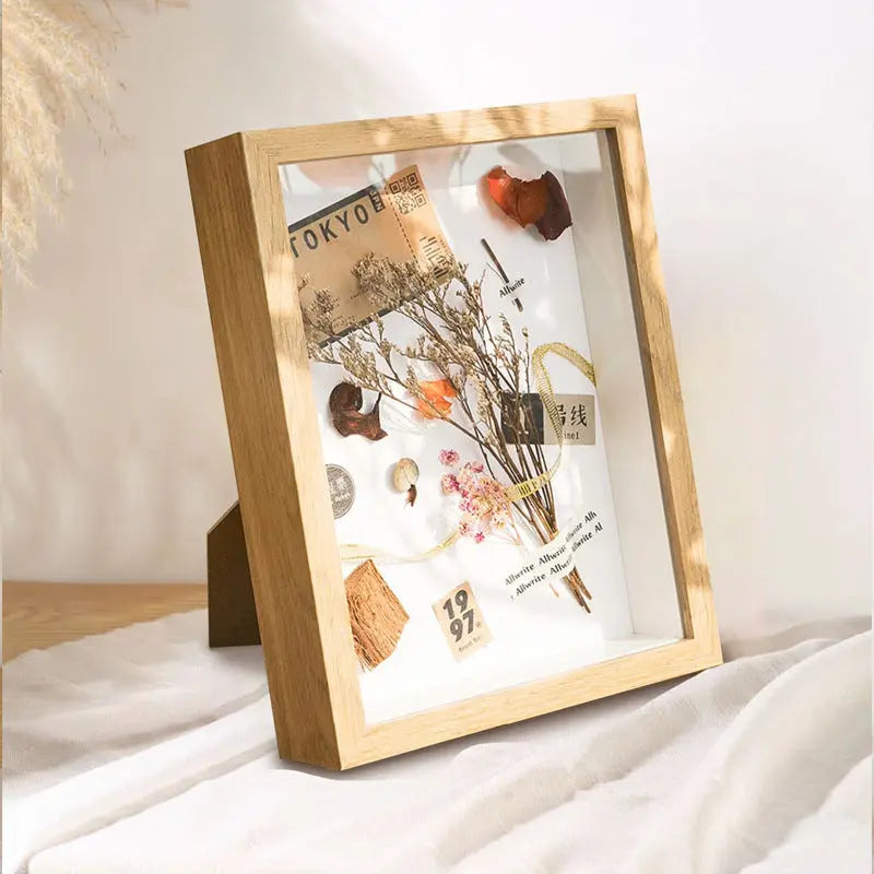 3D Stereo Photo Frame Detachable Hollow 2-9 Handmade DIY Picture Frame Specimen Table Storage Display Picture Frame Wholesale Aeona